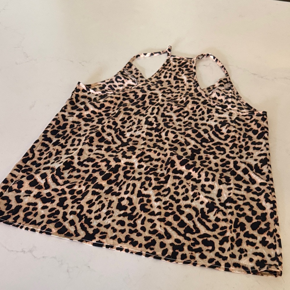 Leopard Print Tank Top - Picture 2 of 4